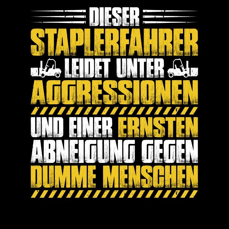 Staplerfahrer Gabelstaplerfahrer Forklift Operator