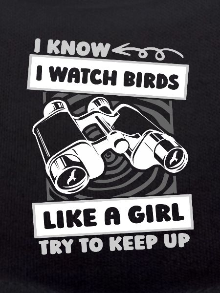 Birdwatcher Girl