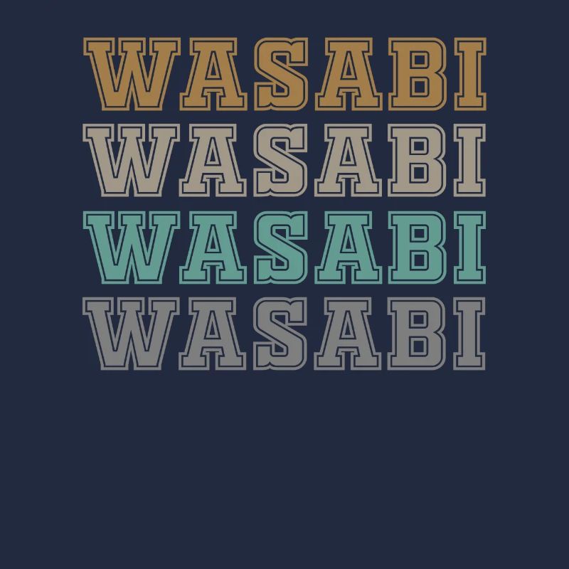 Wasabi lettering
