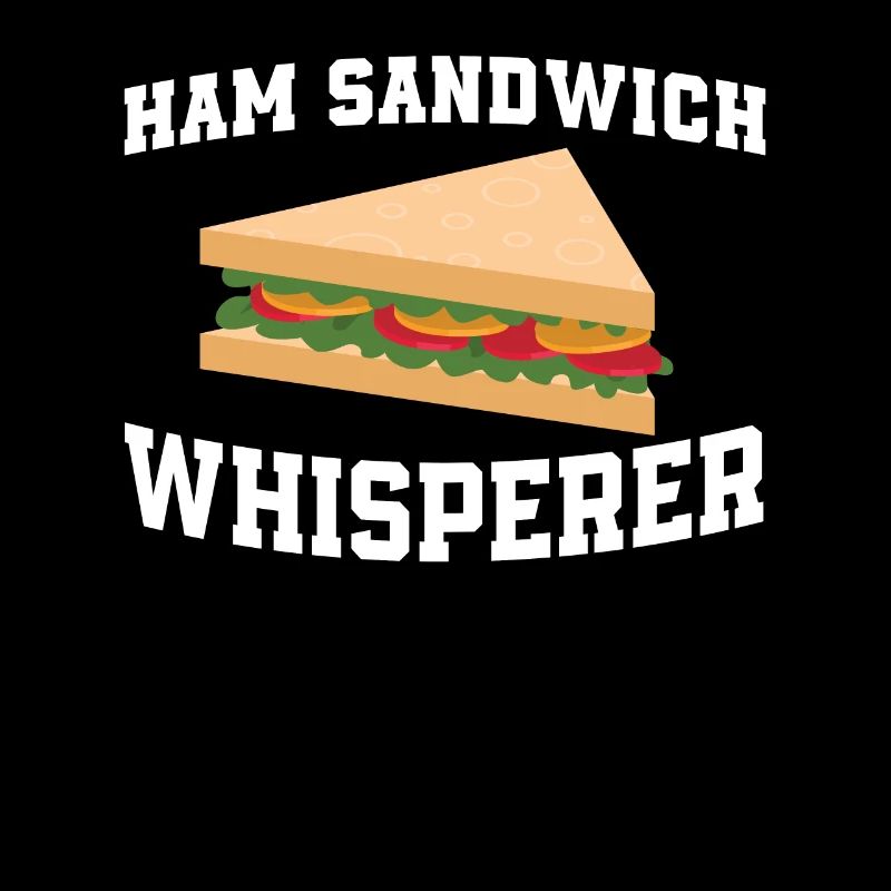 Chuchoteur de sandwich au jambon
