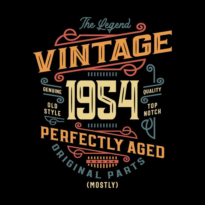 Vintage 1954 69th Birthday