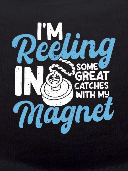 Magnet fishing