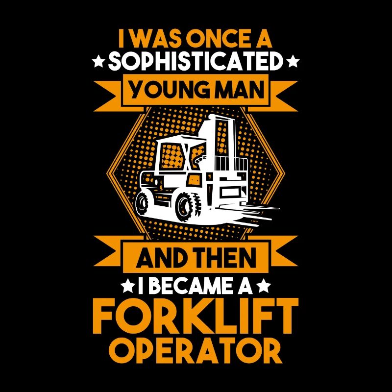 Staplerfahrer Gabelstaplerfahrer Forklift Operator