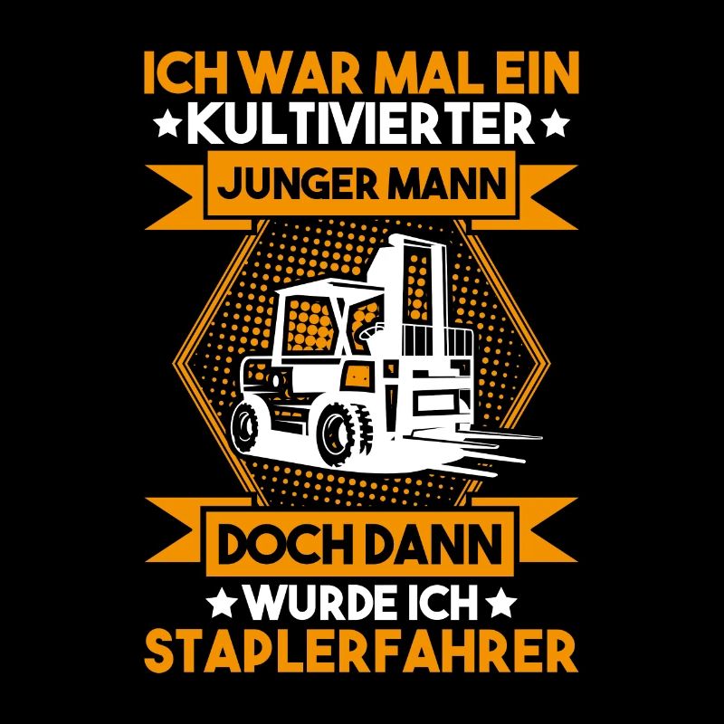 Staplerfahrer Gabelstaplerfahrer Forklift Operator