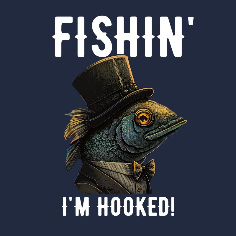 Retro Fishin Ich bin süchtig