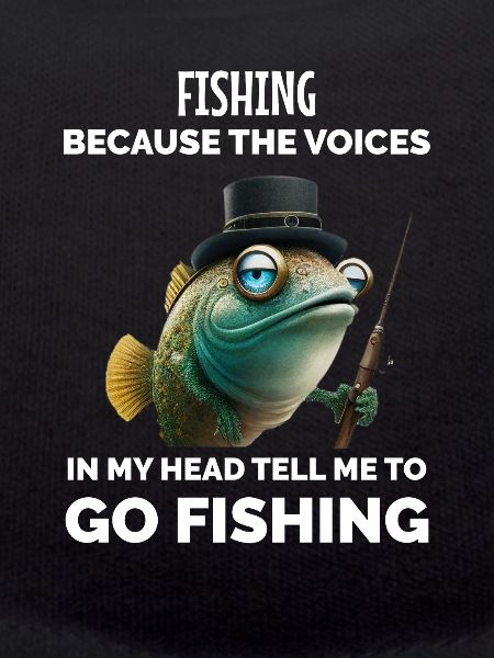 Retro Fishing Funny