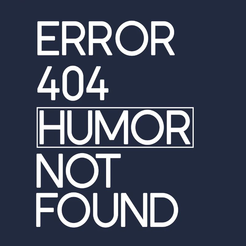 Code Fehler 404 Humor