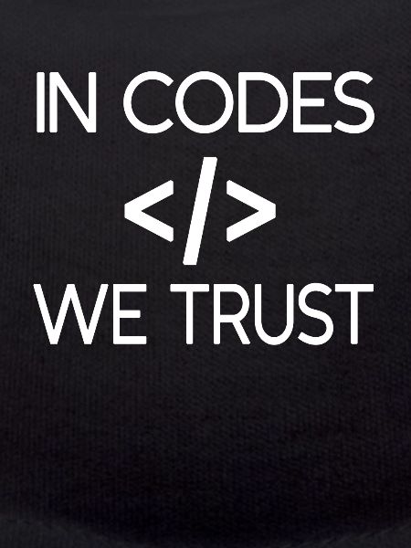 Nous faisons confiance aux codes