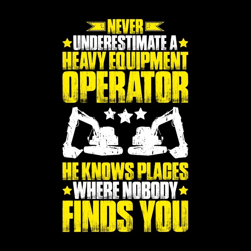 Baggerfahrer Baggerführer Heavy Equipment Operator