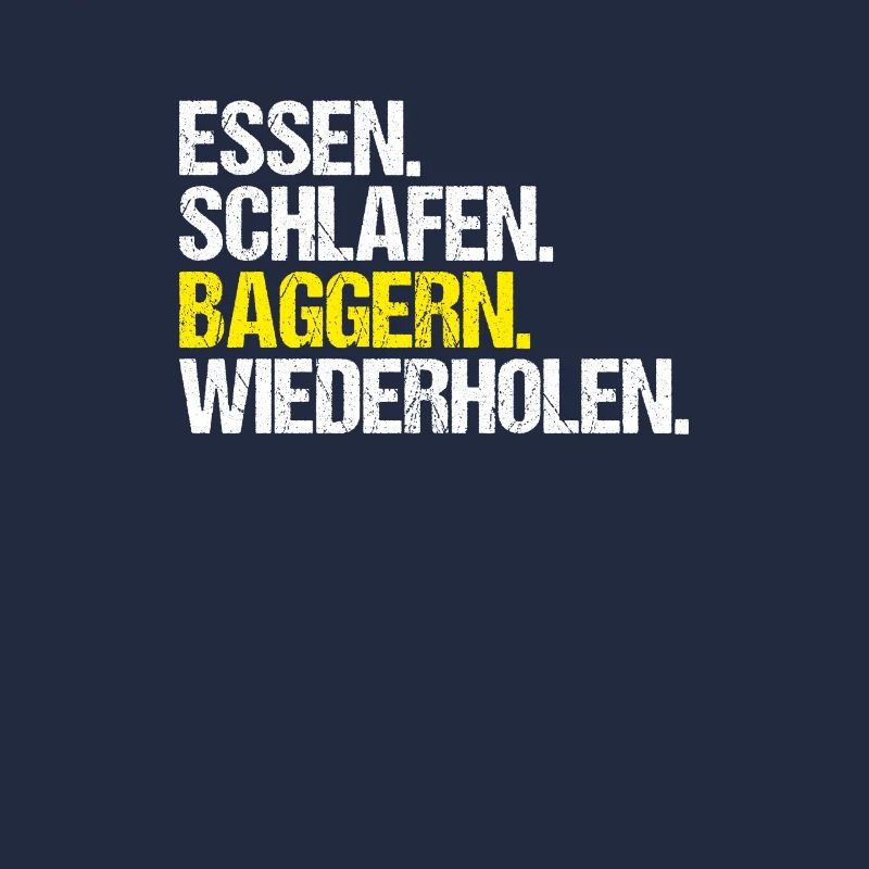 Baggerfahrer Baggerführer Heavy Equipment Operator