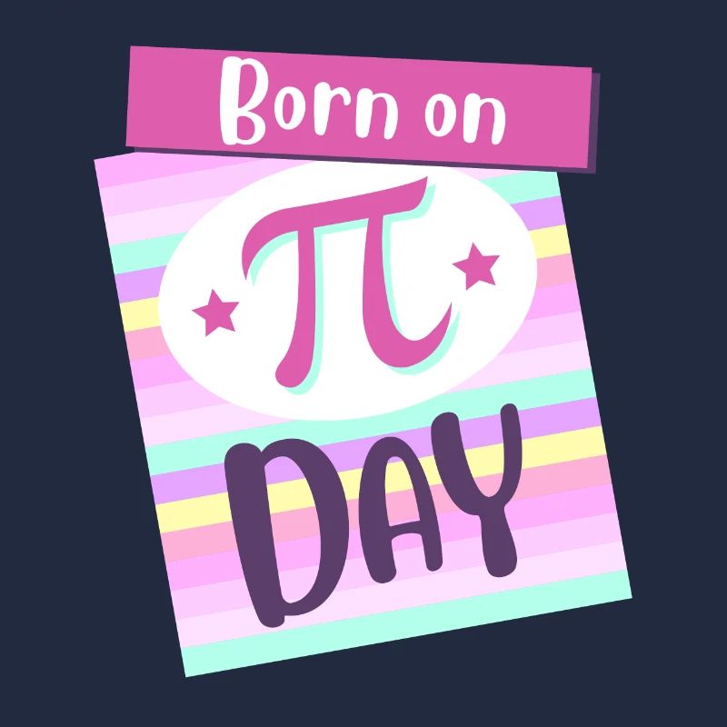 Né le jour de Pi Big Pi Symbol Awesome 3.14 Pi Day
