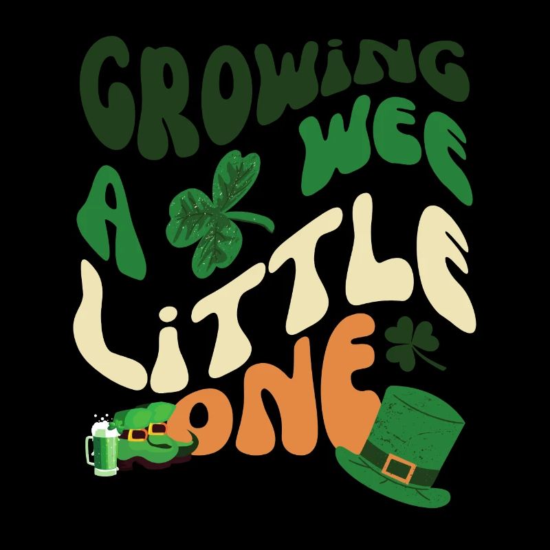 Growing A Wee Little One St. Patrick's Day Clover