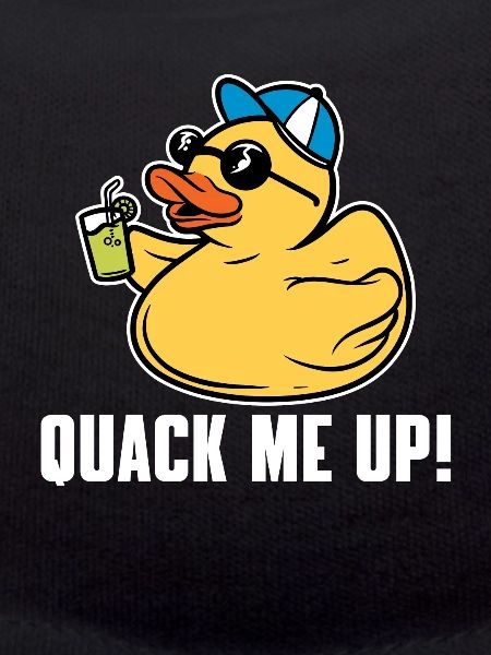 Funny rubber duck saying