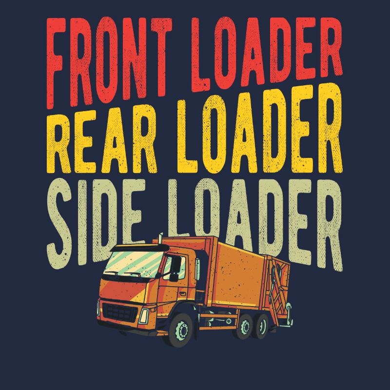 Front Loader Rear Loader Side Loader Garbage
