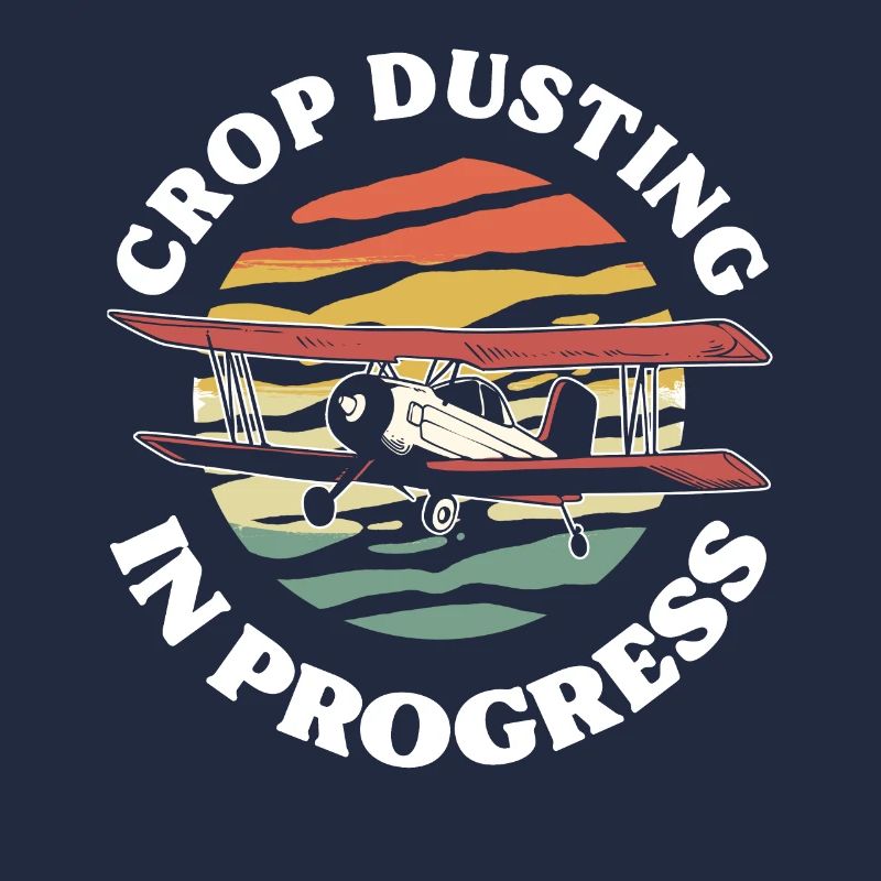 Crop Dusting In Progress Crop Duster