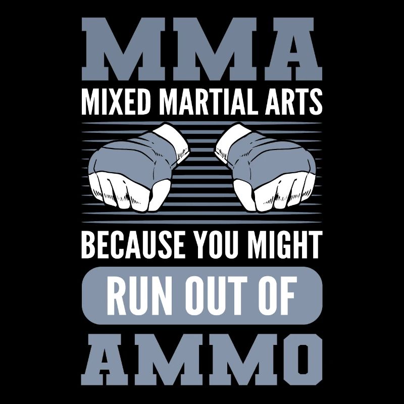 Arts martiaux mixtes MMA parce que vous pourriez manquer