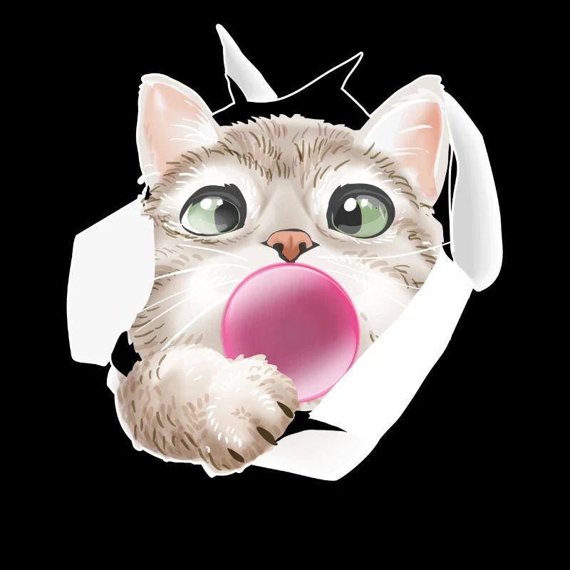 Chat Gomme à mâcher Mignon Félin