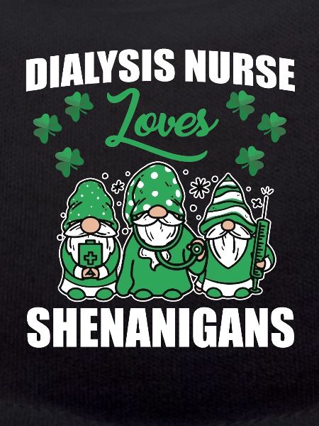Drôle d’infirmière en dialyse Saint-Patrick
