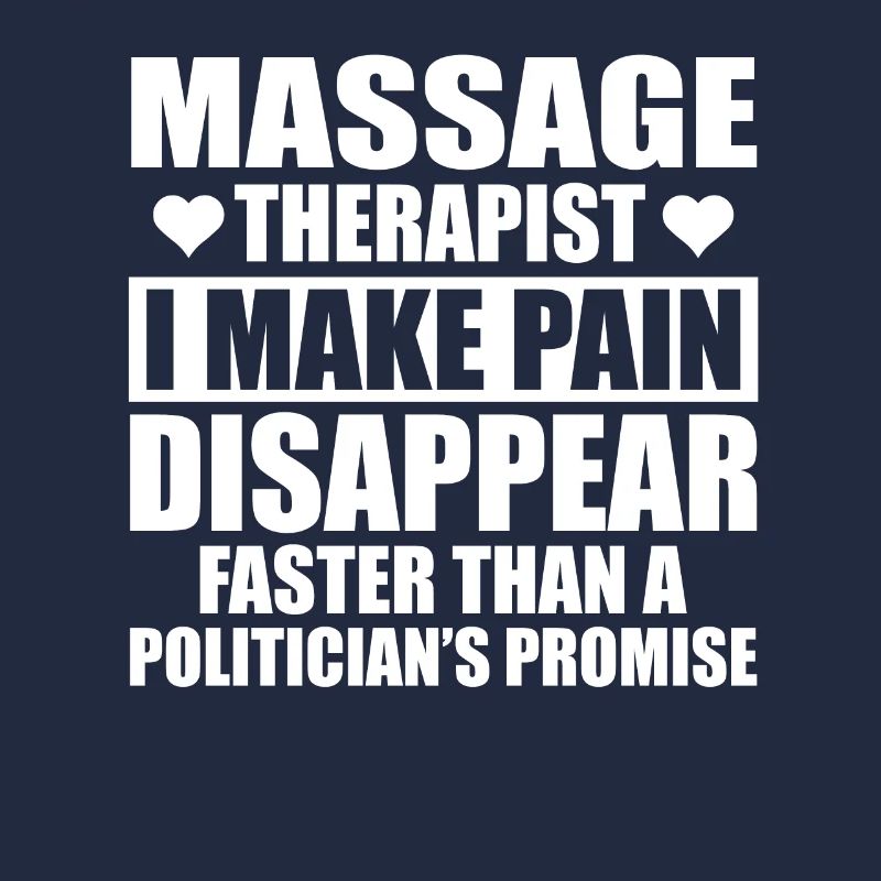 Lustiges Massagetherapeuten Design