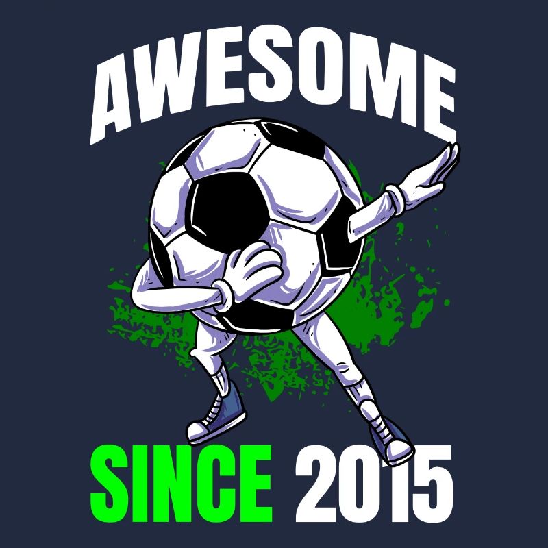 Awesome Since 2015 - 8th Soccer Birthday