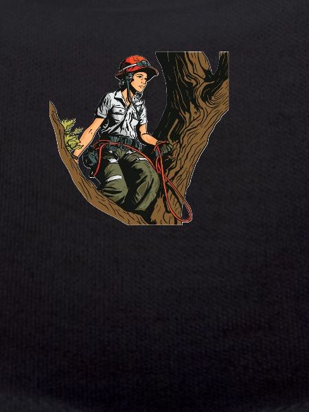 Baumpfleger Baumkletterer Arborist Baumklettern