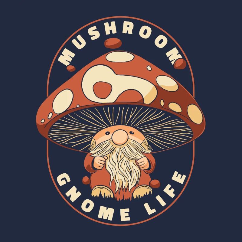 Mushroom Picker Mushrooms Gnome Mushroom Dwarf