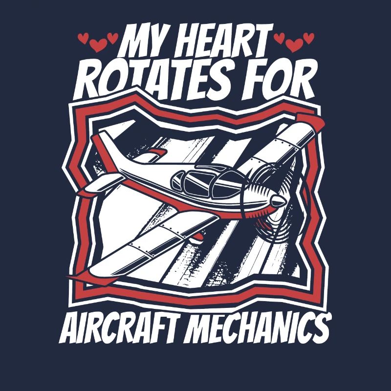 Flugzeug Mechaniker Witzig
