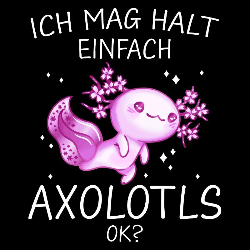Axolotl Schwanzlurch Axolotls