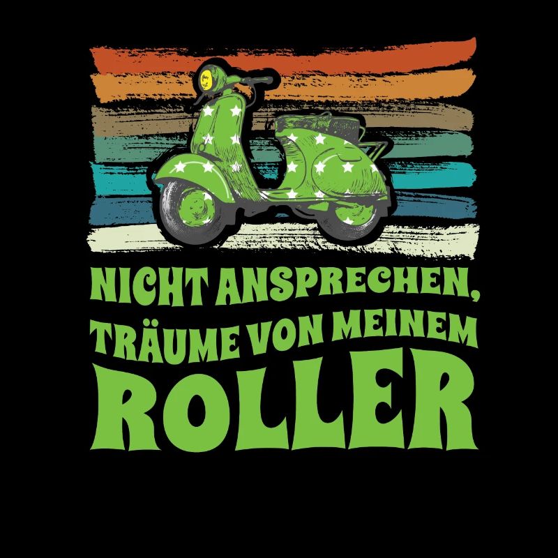 Nicht ansprechen Träume von Roller Scooter