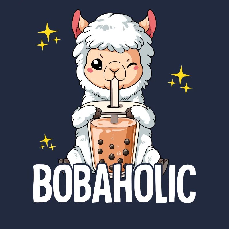 Bubble Tea Lama Boba Tea Bobaholic