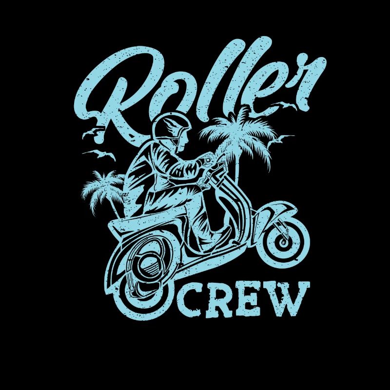 Roller Crew Scooter Motorroller Geschenkidee