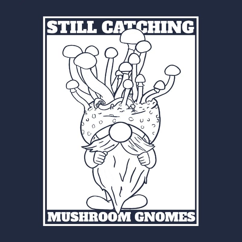 Champignons cueilleurs de champignons Drôle de nain de champignons