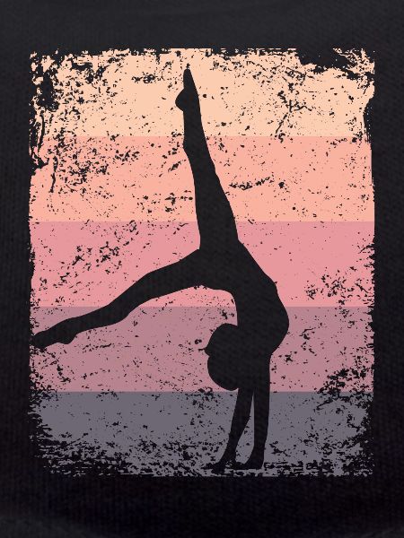 Gymnaste Gymnaste Gymnastique Rythmique Rétro