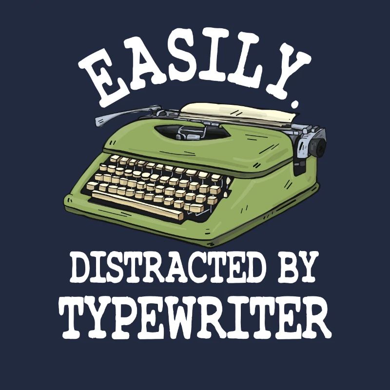 Easily distracted by typewriters