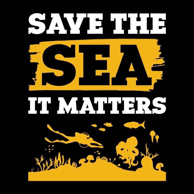 save the ocean spruch