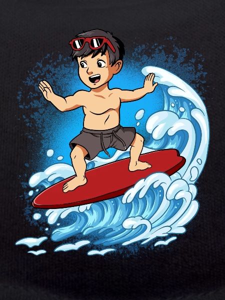 Wave surfers Surfers Surfers