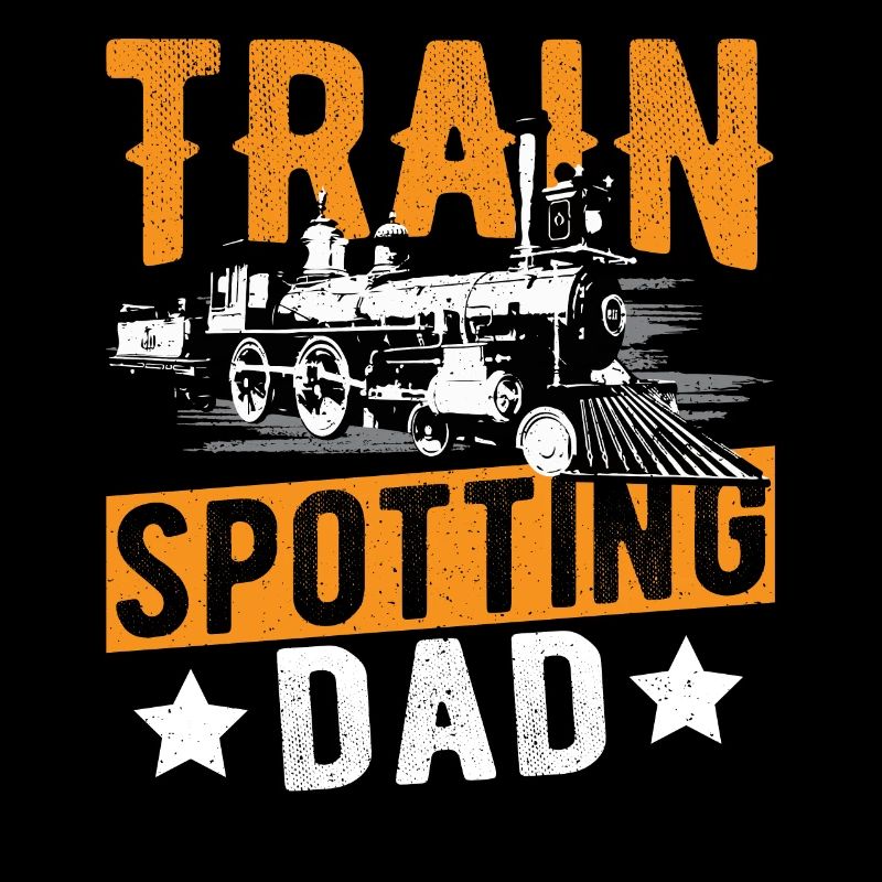 Train Spotting Dad Trainspotter Train Spotting