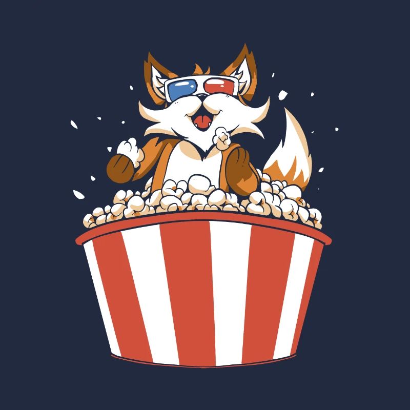 Popcorn Fox