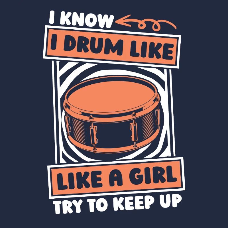 Schlagzeug Drummer Schlagzeuger Mädchen