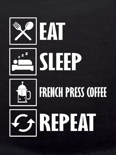 French pressed coffee