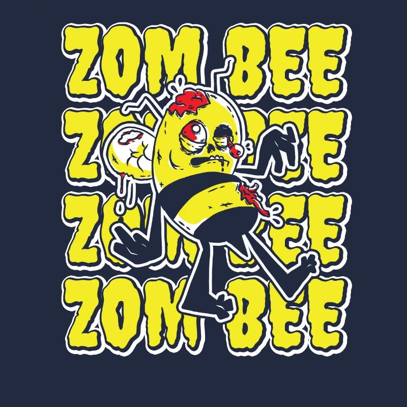 Zombie Halloween Bee