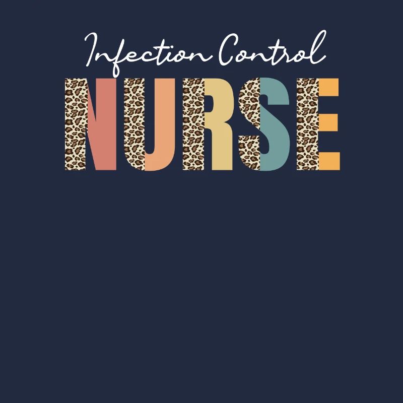 Hygiene Nurse Leopard Pattern