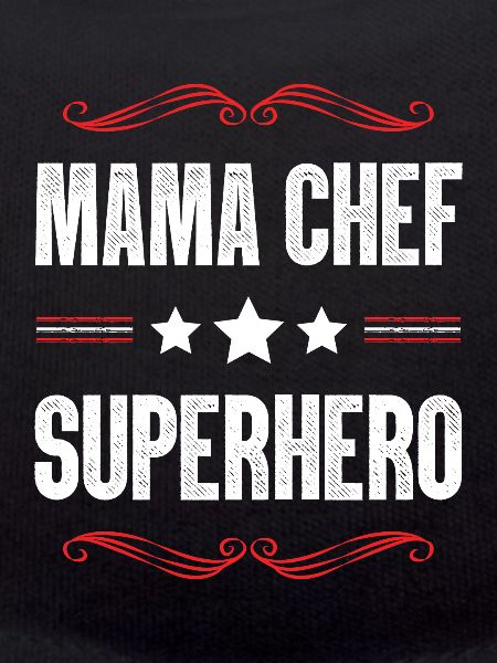 Mama Chef Superheld Mutter