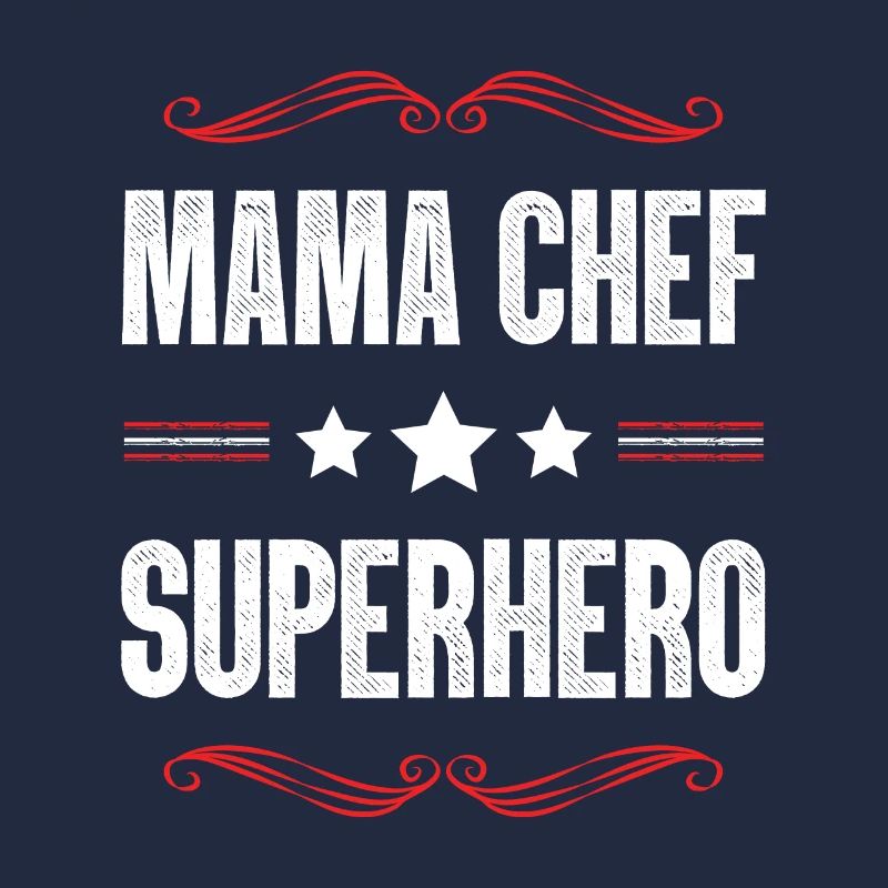 Mama Chef Superheld Mutter