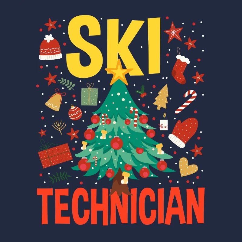 Ski Technician Christmas Tree Costume