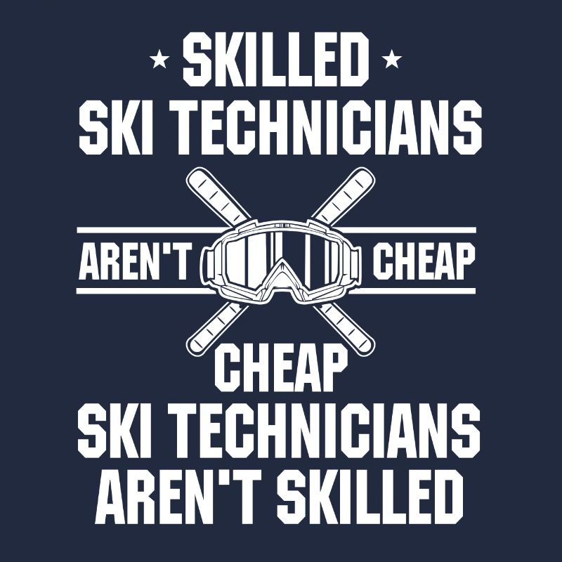Funny Ski Technician Gift