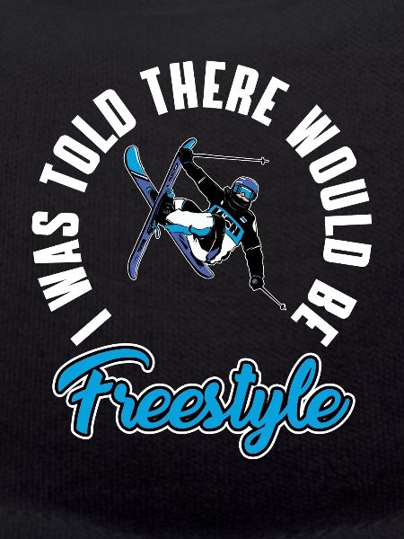 Funny freestyle ski design