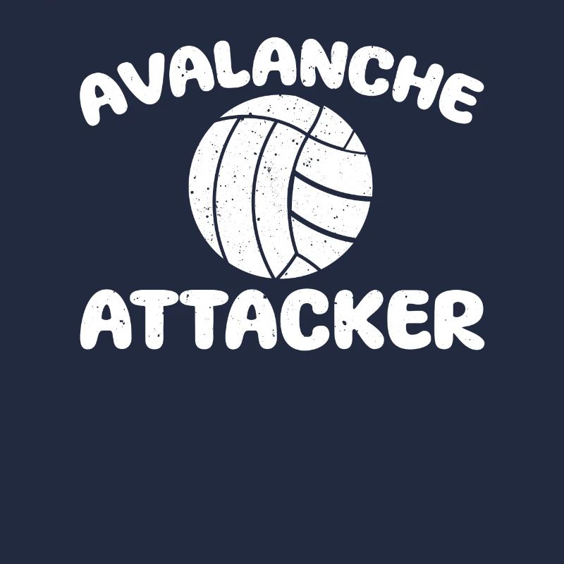 Attaquant d’avalanche - Volleyball sur neige