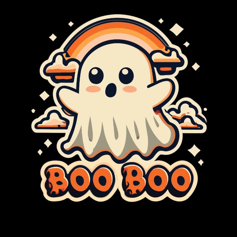 Boo Boo Halloween Ghost