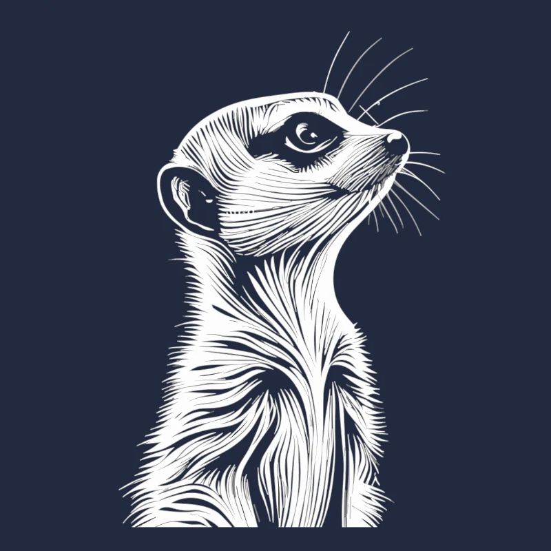 Mignons explorateurs: le portrait de suricate